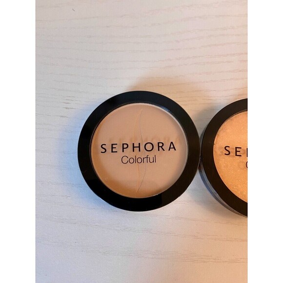 (2) Sephora Illuminator Powder Jubilant Serene 20 21 Peach Highlight NEW SET sea - Picture 6 of 10